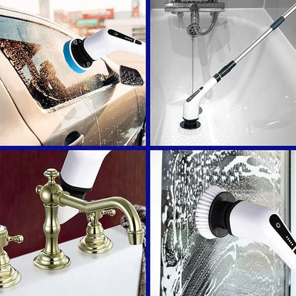 Tijarat™9 in 1 Electric Cleaning Brush – فرشاة تنظيف كهربائية 9 في 1