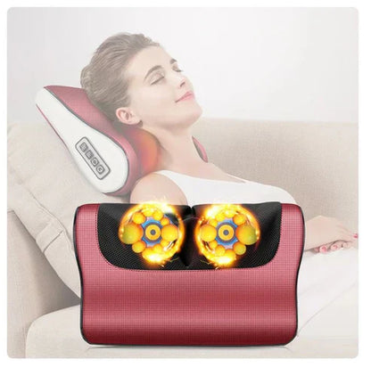 Tijarat™ Red Pillow Massager – جهاز تدليك الوسادة الحمراء