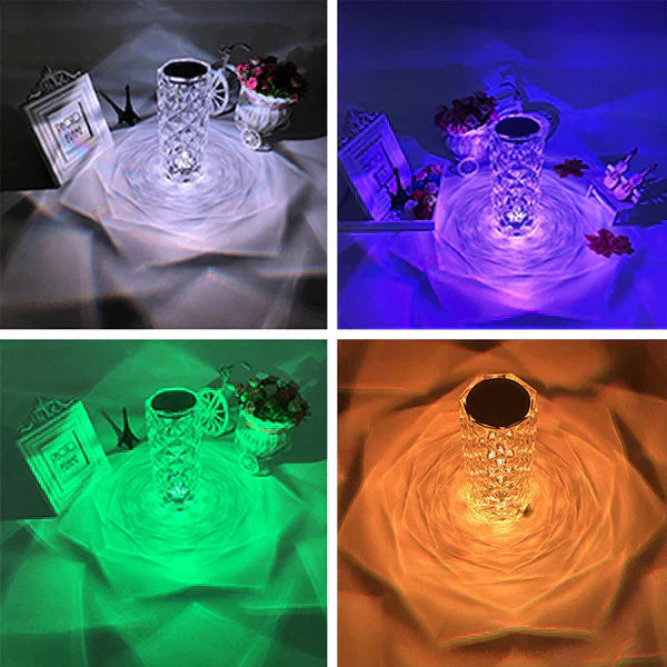 Tijarat™ LED Crystal Table Lamp